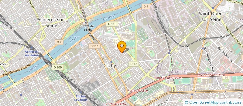 localisation de l'entreprise MONSIEUR AMR YLAYAN à CLICHY