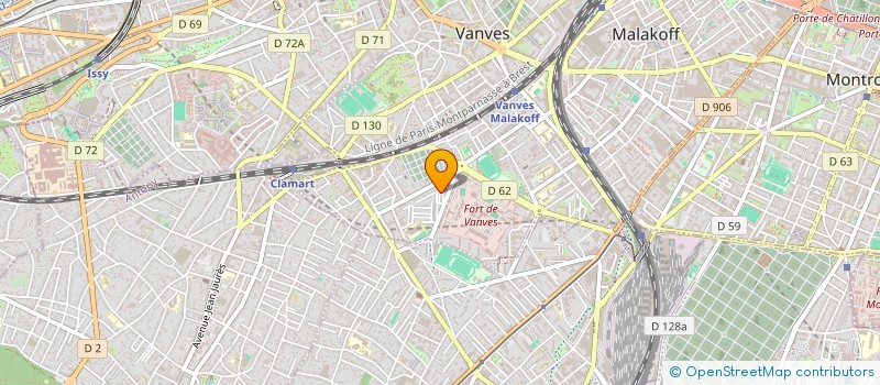 localisation de l'entreprise MONSIEUR AMRAN KAZI MOHAMMAD  MALAKOFF