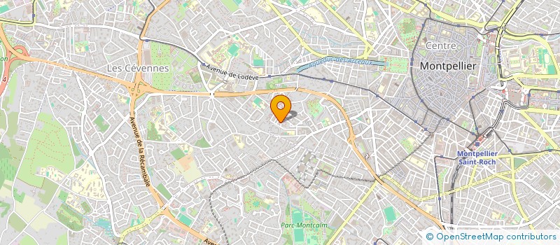 localisation de l'entreprise MONSIEUR AMRANE AMIN à MONTPELLIER