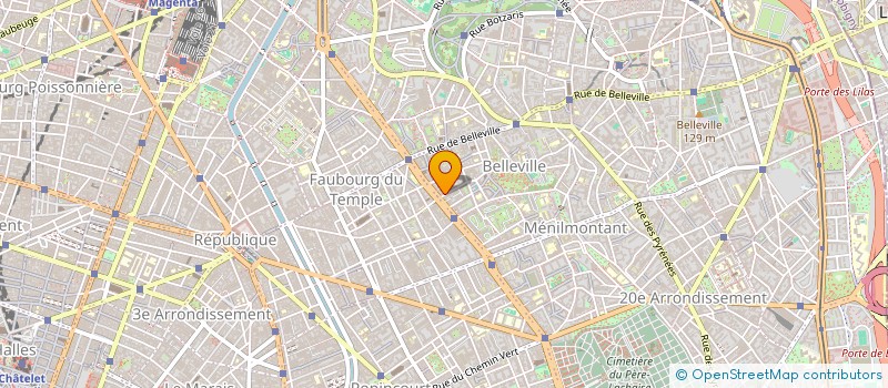 localisation de l'entreprise MONSIEUR AMRANE BEN MAAMAR à PARIS