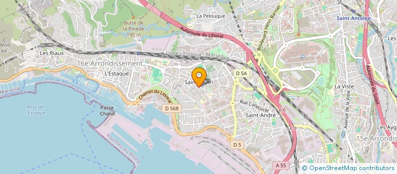 localisation de l'entreprise MONSIEUR AMRANE DJEBARA à MARSEILLE