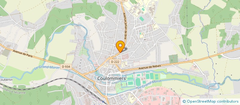 localisation de l'entreprise MONSIEUR AMRANE GHEMOUGUI à COULOMMIERS
