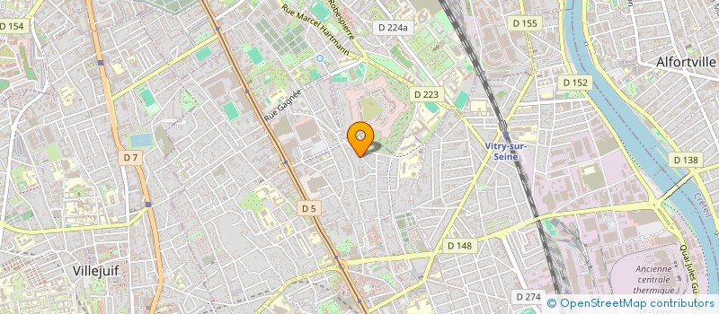 localisation de l'entreprise MONSIEUR AMRANE MECEDDED à VITRY-SUR-SEINE