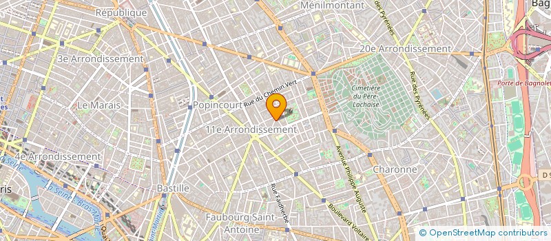 localisation de l'entreprise MONSIEUR AMRATLAL PATEL à PARIS