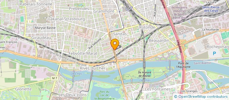 localisation de l'entreprise MONSIEUR AMRDIAR ZOUITA  TOURS