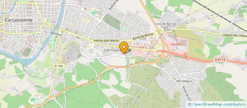 localisation de l'entreprise MONSIEUR AMRI BACAR  CARCASSONNE