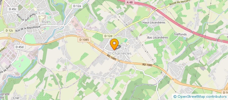 localisation de l'entreprise MONSIEUR AMRI BELDJILALI à CHARNECLES