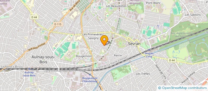 localisation de l'entreprise MONSIEUR AMRITPAL SINGH  SEVRAN