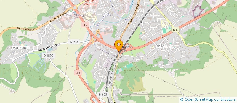 localisation de l'entreprise MONSIEUR AMRO EL HADARY à SOISSONS