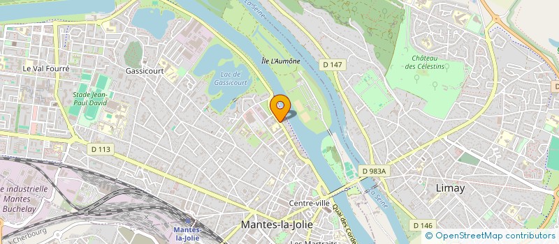 localisation de l'entreprise MONSIEUR AMRO ELEMAM  MANTES-LA-JOLIE