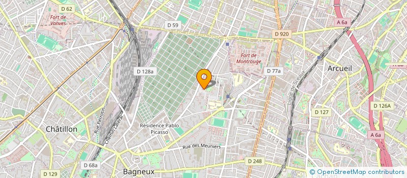 localisation de l'entreprise MONSIEUR AMRO GHAZI à BAGNEUX