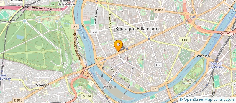 localisation de l'entreprise MONSIEUR AMRO HIJAZI  BOULOGNE-BILLANCOURT