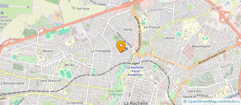 localisation de l'entreprise MONSIEUR AMROU BEN KHALIFA  LA ROCHELLE