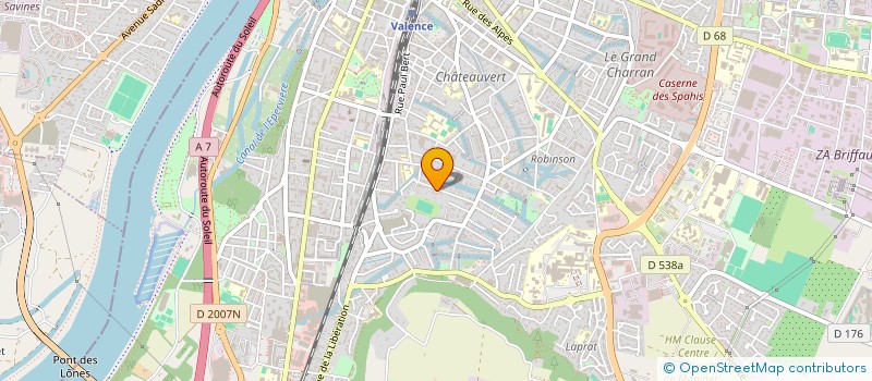 localisation de l'entreprise MONSIEUR AMRUDDIN BUNYADI  VALENCE