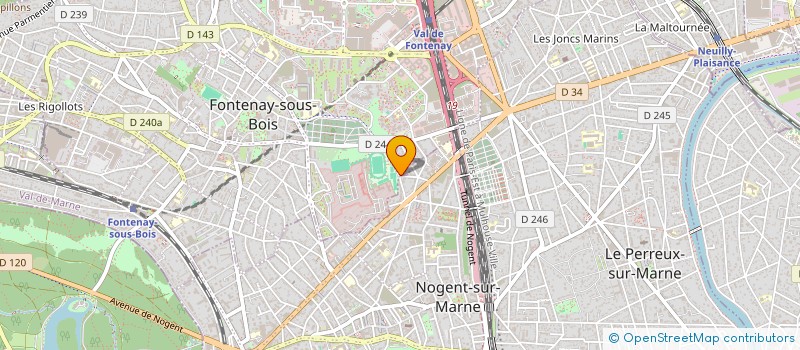 localisation de l'entreprise MONSIEUR AMRULLAH STANIKZAI à FONTENAY-SOUS-BOIS