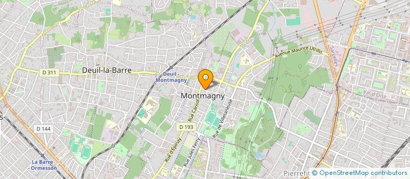 localisation de l'entreprise MONSIEUR AMRY BOUSSOUIRA  MONTMAGNY