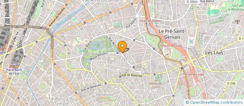 localisation de l'entreprise MONSIEUR AMUR DJEBALI à PARIS