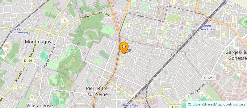 localisation de l'entreprise MONSIEUR AMUSA GEGE à PIERREFITTE-SUR-SEINE