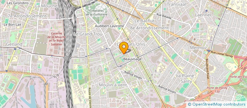 localisation de l'entreprise MONSIEUR AMYN AMDOUNI  LYON