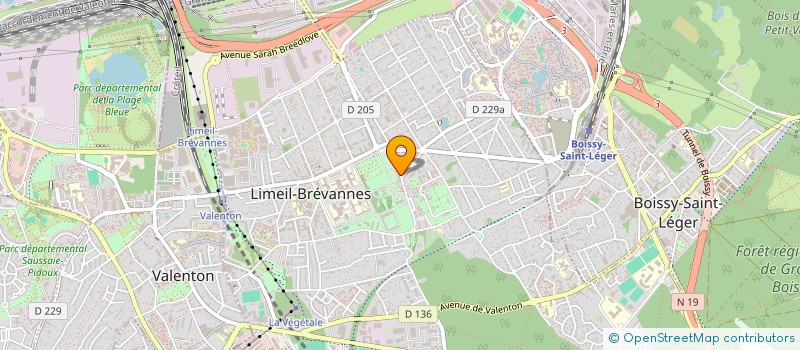 localisation de l'entreprise MONSIEUR AMYN SAIDI  LIMEIL-BREVANNES