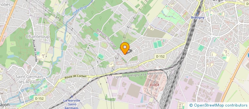 localisation de l'entreprise MONSIEUR AMZA MEHDAOUI  BRETIGNY-SUR-ORGE