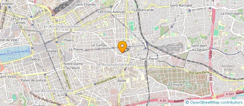 localisation de l'entreprise MONSIEUR AMZAL HOUCINE  MARSEILLE