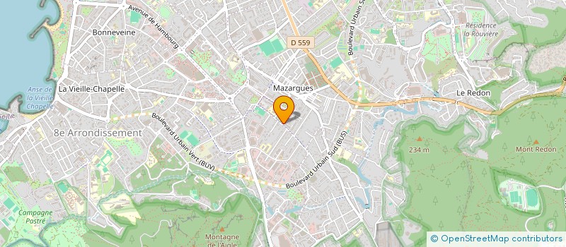 localisation de l'entreprise MONSIEUR AMZE HAZAIMIA  MARSEILLE