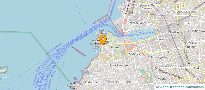 localisation de l'entreprise MONSIEUR ANA AHMED EBRO à MARSEILLE