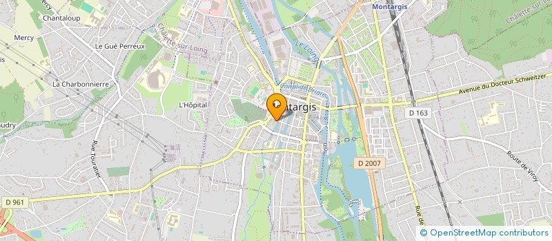 localisation de l'entreprise MONSIEUR ANACLET LUYEYE POLYDOR à MONTARGIS