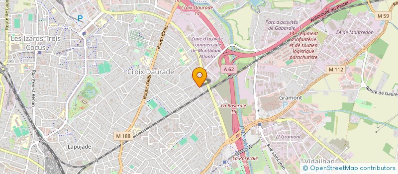 localisation de l'entreprise MONSIEUR ANAEL BEAURIEUX à TOULOUSE