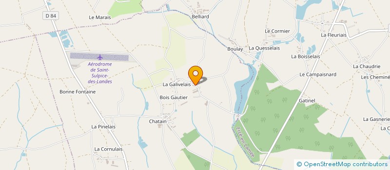 localisation de l'entreprise MONSIEUR ANAEL CHADLI à SAINT-SULPICE-DES-LANDES