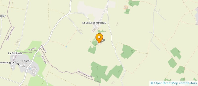 localisation de l'entreprise MONSIEUR ANAEL COUSIN  LUSIGNAN