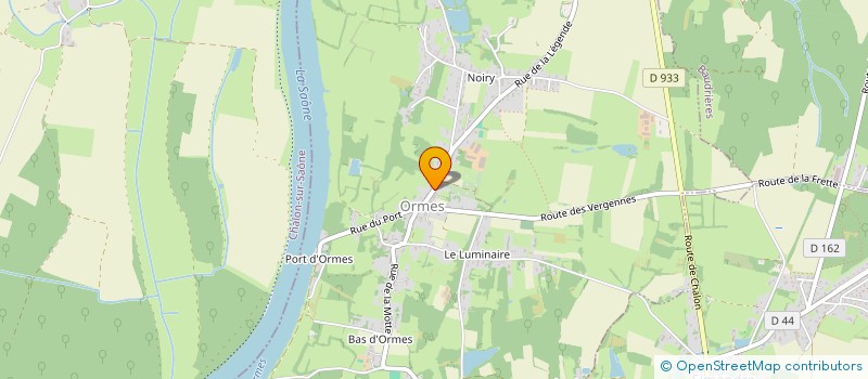 localisation de l'entreprise MONSIEUR ANAEL GALOPIN  ORMES