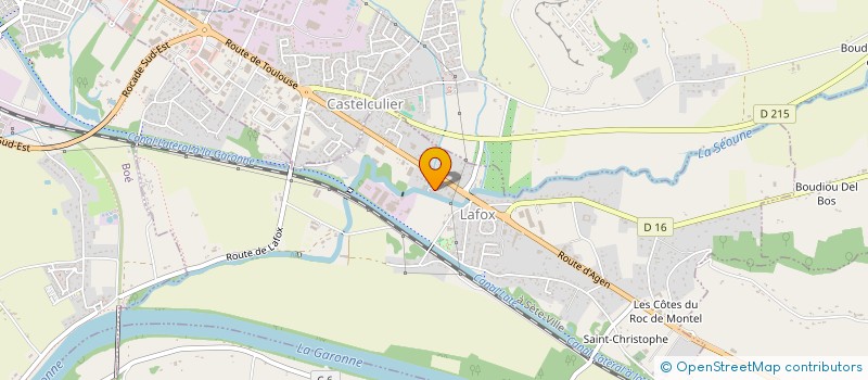 localisation de l'entreprise MONSIEUR ANAEL LAVAL  LAFOX