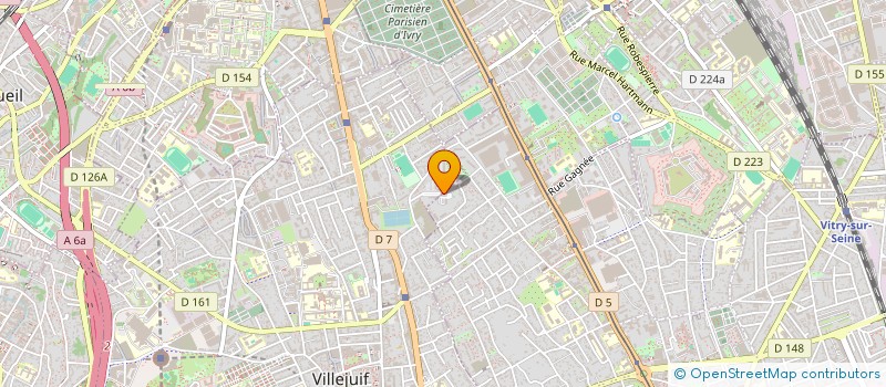 localisation de l'entreprise MONSIEUR ANAEL MIANTSOUKINA  VITRY-SUR-SEINE