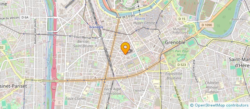 localisation de l'entreprise MONSIEUR ANAEL PETERS à GRENOBLE