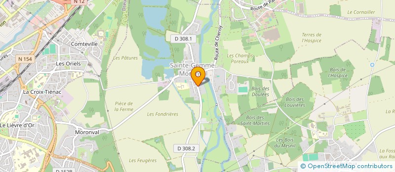 localisation de l'entreprise MONSIEUR ANAEL POIRIEUX à STE GEMME MORONVAL