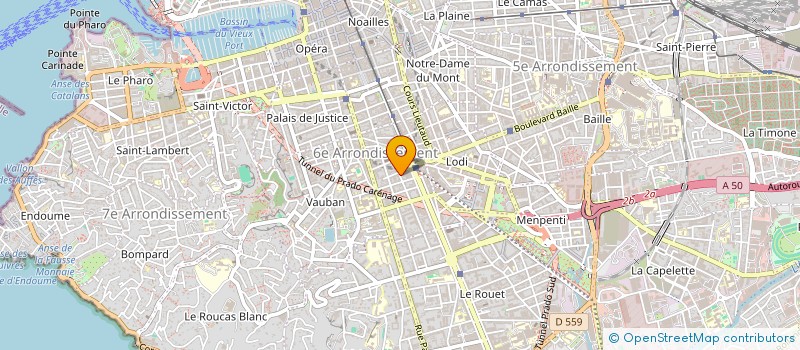 localisation de l'entreprise MONSIEUR ANAEL PONCE à MARSEILLE
