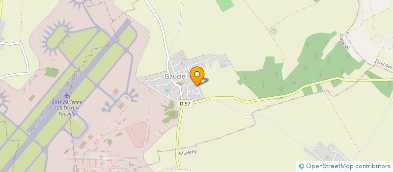 localisation de l'entreprise MONSIEUR ANAEL POYEAU  GAUCIEL