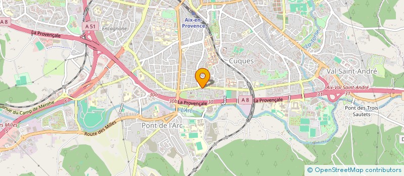 localisation de l'entreprise MONSIEUR ANAEL SALOMON à AIX-EN-PROVENCE