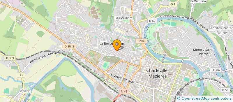 localisation de l'entreprise MONSIEUR ANAEL SAUVAGE à CHARLEVILLE-MEZIERES