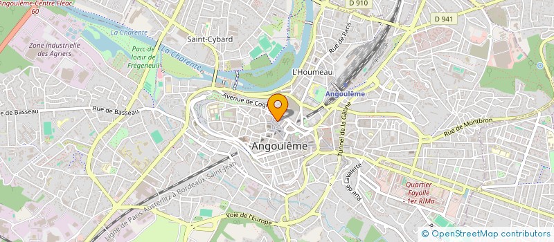 localisation de l'entreprise MONSIEUR ANAEL SEGHEZZI à ANGOULEME