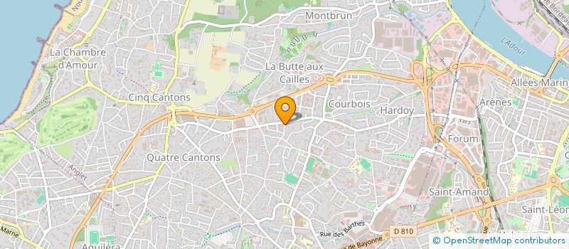 localisation de l'entreprise MONSIEUR ANAEL VALISEAU  ANGLET