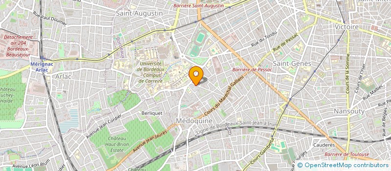 localisation de l'entreprise MONSIEUR ANAKIN DEJARDIN  BORDEAUX