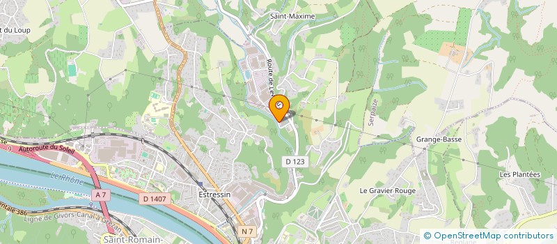 localisation de l'entreprise MONSIEUR ANAKIN LAGRAIN  VIENNE