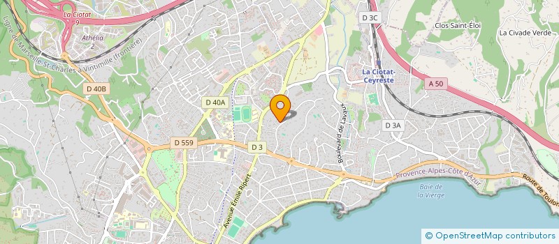 localisation de l'entreprise MONSIEUR ANAKIN VASSEUR  LA CIOTAT