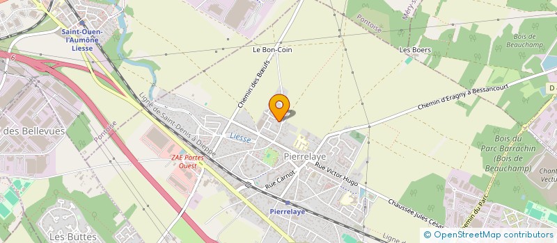 localisation de l'entreprise MONSIEUR ANALPE POLICARPO DE OLIVEIRA NETO à PIERRELAYE