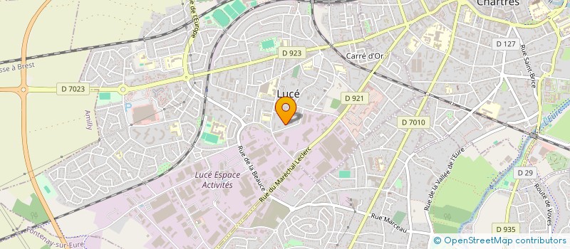 localisation de l'entreprise MONSIEUR ANANDAN BALARD à LUCE