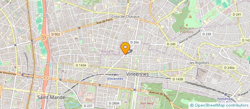 localisation de l'entreprise MONSIEUR ANANI ADJETE à VINCENNES