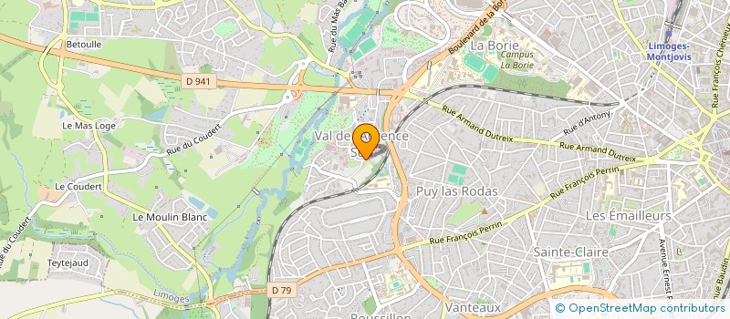 localisation de l'entreprise MONSIEUR ANAR XIDIROV à LIMOGES